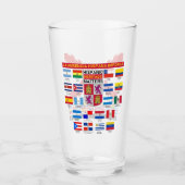 ヒスパニック伝統 タンブラーグラス (正面)