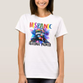 ヒスパニック系アメリカ人ヘリテージ月間 Tシャツ (正面)