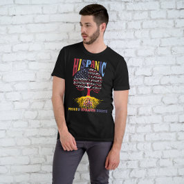 ヒスパニック誇りを持った伝統のスペインの月 Tシャツ