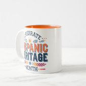 ヒスパニ伝統月 ツートーンマグカップ (正面左)