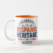 ヒスパニ伝統月 ツートーンマグカップ (左)