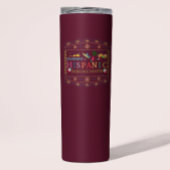 ヒスパニ祝ック伝統月デザイン タンブラー