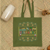 ヒスパニ祝ック伝統月デザイン トートバッグ