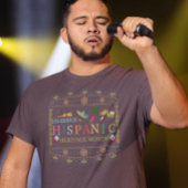 ヒスパニ祝ック伝統月デザイン Tシャツ