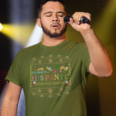 ヒスパニ祝ック伝統月デザイン Tシャツ