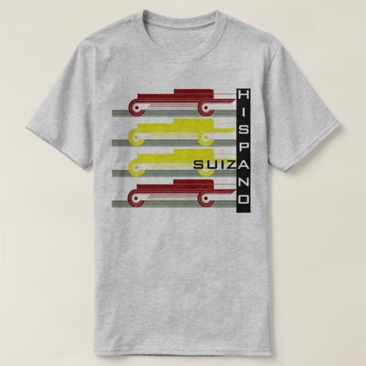 ヒスパノスイザ Tシャツ (デザイン正面)