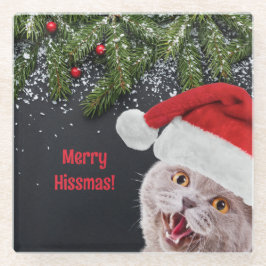 ヒスマス・ガラスメリーコースター ガラスコースター