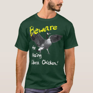 ヒス鳴くコブラチキンTシャツの野生に気を付ける Tシャツ