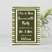 ヒス&ハーズ複合パーティの招待状 招待状 (スタンド正面)