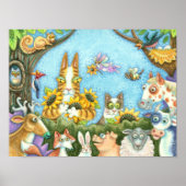 ヒス・n・フィッツの猫と友人の不気味おもしろいさ ポスター (正面)