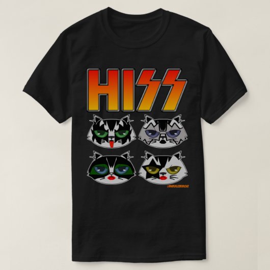 ヒス Tシャツ (デザイン正面)
