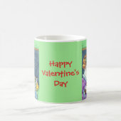 ヒスN'フィッツ先生のペットバレンタインキャットマグカップ コーヒーマグカップ (中央)