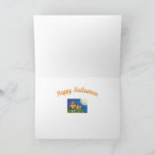 ヒスN'フィッツ猫、トリックまたは面白いハロウィーンを扱う シーズンカード (内部)