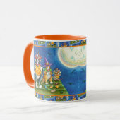 ヒスN'フィッツ猫、トリックまたは面白いハロウィーンを扱う マグカップ (正面左)