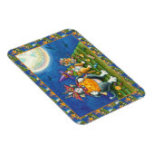 ヒスN'フィッツ猫、トリックまたは面白いハロウィーンを扱う マグネット (右側)