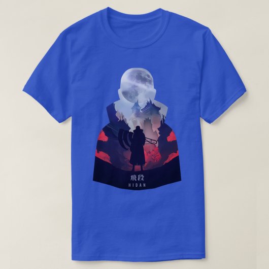 ヒダン暗黒の幻想 Tシャツ (デザイン正面)