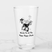 ヒッおもしろいピー·シェイク タンブラーグラス (裏面)