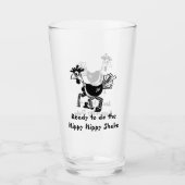 ヒッおもしろいピー·シェイク タンブラーグラス (正面)