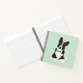 ヒッカッコいいプスターカーディガンウェルシュコーギー愛犬家 ノートブック (内部)