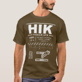 ヒッカムエアフォースベースHIK Tシャツ (正面)