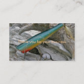 ヒッキードビーチコマー魚釣りルアー名刺 名刺 (裏面)