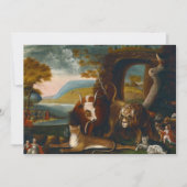 ヒックスによる平和な王国とペンの条約 サンキューカード (正面)