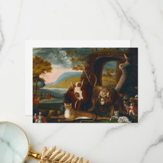 ヒックスによる平和な王国とペンの条約 サンキューカード (正面/裏面インサイチュ)