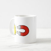 ヒック磁石 コーヒーマグカップ (正面左)