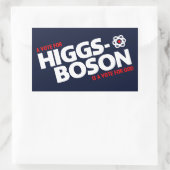 ヒッグス粒子の投票は神の投票だ！ 長方形シール (バッグ)