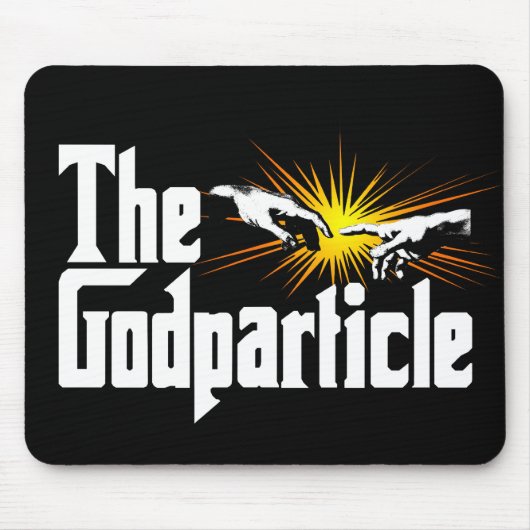ヒッグス粒子ゴッドパーティクル – 物理おもしろいおたく マウスパッド (正面)