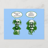 ヒッグス粒子物理学のユーモアの贈り物 ポストカード (正面)