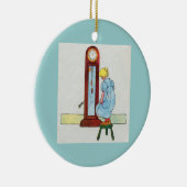 ヒッコリー波止場!マウスオ走ープング セラミックオーナメント (右)