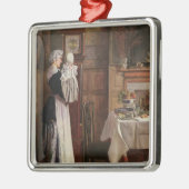 ヒッコリー、Dickoryの波止場 メタルオーナメント (左)