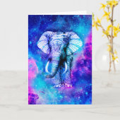 ヒッスターエレファントネブラ宇宙 カード (黄色い花)