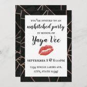 ヒッチなしパーティー 招待状 (正面/裏面)