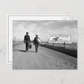 ヒッチカー， 1937年 ポストカード (正面/裏面)