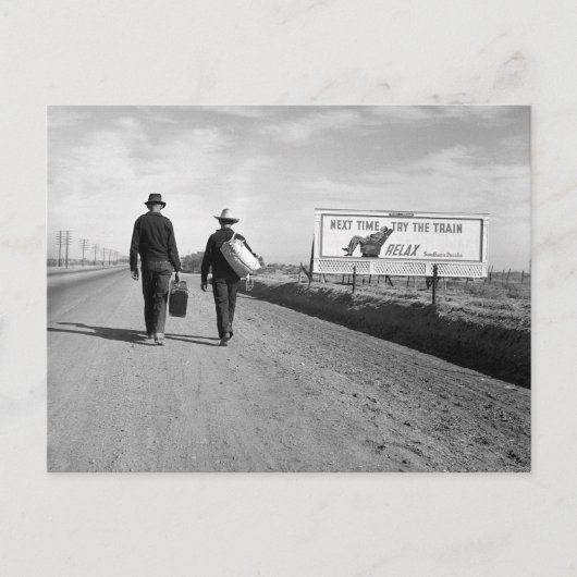 ヒッチカー， 1937年 ポストカード (正面)