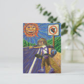 ヒッチキング保保 ポストカード (スタンド正面)