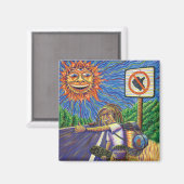 ヒッチキング保保 マグネット (正面/裏面)