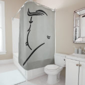 ヒッチコックアート シャワーカーテン (インサイチュ)