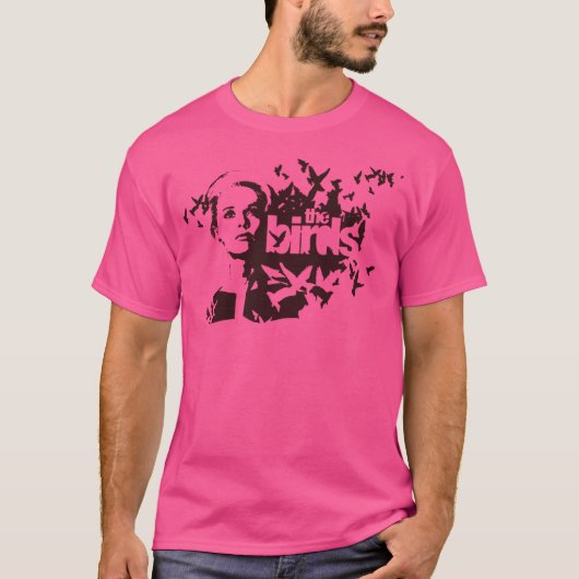 ヒッチコック鳥 Tシャツ (正面)