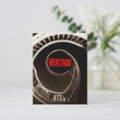 ヒッチコック – エスクのバーティゴ暗円形の階段吹抜け ポストカード (スタンド正面)