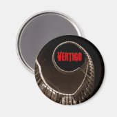 ヒッチコック – エスクのバーティゴ暗円形の階段吹抜け マグネット (正面/裏面)