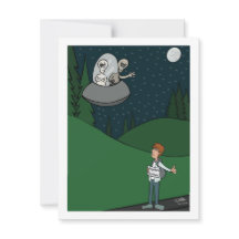 ヒッチハイキングフラットカード