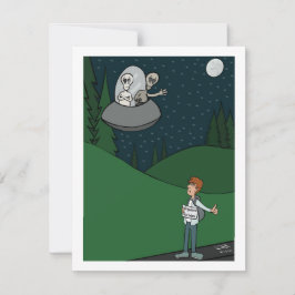 ヒッチハイキングフラットカード