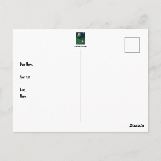 ヒッチハイク ポストカード (裏面)