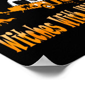 ヒッチンキャンピングおもしろいハロウィン ポスター (角)