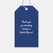 ヒッチングおもしろい馬術ブライダルシャワー ギフトタグ (裏面)