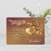 ヒッチングパーティの招待状 案内状 (スタンド正面)