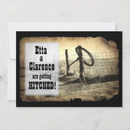 ヒッチングポスト結婚式招待状 招待状